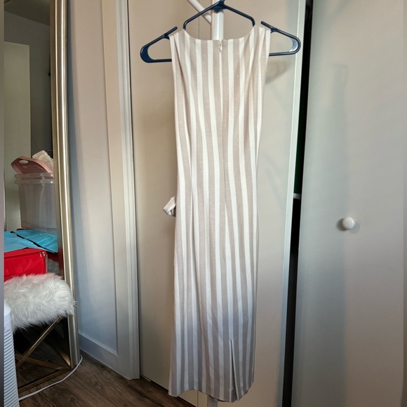 Antonio Melani Serena Striped Dress - Dune/Ivory - Picture 3 of 4